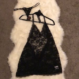 Avid love babydoll & thong set